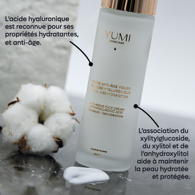 Crème anti-âge visage à l’acide hyaluronique - 50 ml